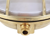 Ergo Small Bulkhead - Raw Brass