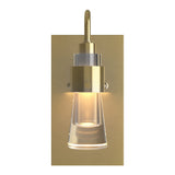 Erlenmeyer ADA Wall Sconce in Modern Brass by Hubbardton Forge