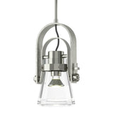 Erlenmeyer Arch Mini Pendant in Sterling by Hubbardton Forge