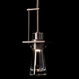 Erlenmeyer Mini Pendant Large detail in Dark Smoke, by Hubbardton Forge