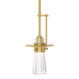 Erlenmeyer Mini Pendant Large in Modern Brass by Hubbardton Forge