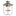 Erlenmeyer Outdoor Flush Mount, shown in Coastal Burnished Steel, by Hubbardton Forge