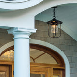 Erlenmeyer Outdoor Pendant lifestyle view by Hubbardton Forge
