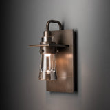 Erlenmeyer Wall Sconce detail in Dark Smoke, by Hubbardton Forge