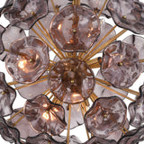 Esme 9 Light Pendant Smoke By Crystorama - Detailed View