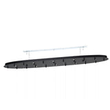 Espardello Oval Linear Suspension by Eglo - detail view
