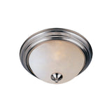 Essentials 12" Flush Mount Satin Nickel by Maxim Lighting