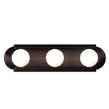 Essentials 48" Racetrack Vanity Light Oil Rubbed Bronze by Maxim Lighting