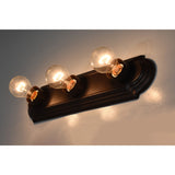 Essentials 48" Racetrack Vanity Light Oil Rubbed Bronze by Maxim Lighting