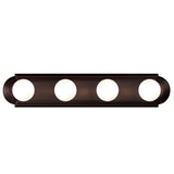 Essentials 48" Racetrack Vanity Light Oil Rubbed Bronze by Maxim Lighting
