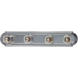 Essentials 48" Racetrack Vanity Light Satin Nickel by Maxim Lighting