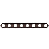 Essentials 48" Racetrack Vanity Light Oil Rubbed Bronze by Maxim Lighting