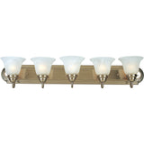 Essentials 48" Vanity Light Satin Nickel by Maxim Lighting