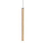 Estela Vertical Pendant, Size: Large, Finish: Natural Beech