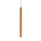 Estela Vertical Pendant, Size: Large, Finish: Natural Cherry