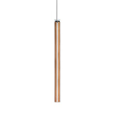 Estela Vertical Pendant, Size: Large, Finish: Natural Cherry