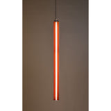 Estela Vertical Pendant, Size: Large, Finish: Natural Cherry