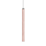 Estela Vertical Pendant, Size: Large, Finish: Pale Rose