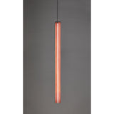 Estela Vertical Pendant, Size: Large, Finish: Pale Rose