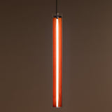 Estela Vertical Pendant, Size: Medium, Finish: Natural Cherry