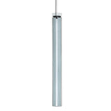 Estela Vertical Pendant, Size: Medium, Finish: Sea Blue