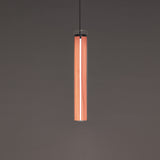 Estela Vertical Pendant, Size: Small, Finish: Pale Rose