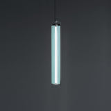 Estela Vertical Pendant, Size: Small, Finish: Sea Blue