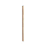 Estela Vertical Pendant, Size: X Large, Finish: Natural Beech