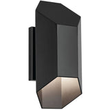 Estella Outdoor Wall Light Small Black By Kichler