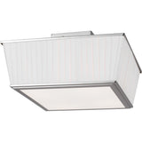 Esther Flushmount — 14 1/4", Polished Nickel