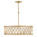Estie Medium Chandelier - Piastra Gold - by Fredrick Ramond