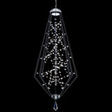 Eternity Pendant Light Large Black Tahitian Silver By Schonbek Forever
