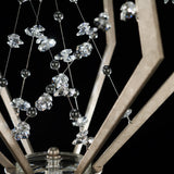 Eternity Pendant Light Medium Antique Silver Tahitian Silver By Schonbek Forever - Detailed View