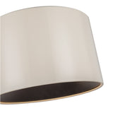 Etta Flush Mount Pearl White Medium By Kuzco Detailed View
