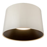 Etta Flush Mount Pearl White Small By Kuzco