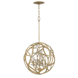 Eve Large Orb Pendant - Champagne Gold - by Fredrick Ramond