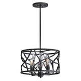 Eve Medium Convertible Flush Mount - Brushed Graphite - by Fredrick Ramond
