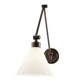 Exeter Wall Sconce - Glass - Old Bronze by Hudson Valley