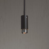 Exhaust Pendant Graphite Steel By Buster And Punch Side View