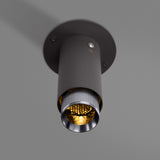 Exhaust Surface Spot Light Graphite Steel By Buster And Punch Detailed View