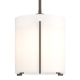 Exos Mini Pendant Large in Bronze by Hubbardton Forge