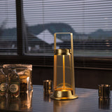 Explorer Table Lamp Brass By Tubicen Lifestyle View