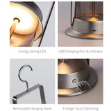 Explorer Table Lamp Nickel By Tubicen Detailed View