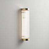 Extra Narrow Pillar Light Polished Brass Small By Original BTC With Light