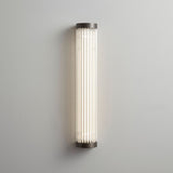 Extra Narrow Pillar Light Weathered Brass Medium By Original BTC With Light