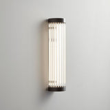 Extra Narrow Pillar Light Weathered Brass Small By Original BTC With Light