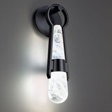 Ezra Wall Sconce By Modern Forms Black Detailed View