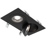 FGM4 CC DUO Double 4 Flat Gimbal Recessed Black By DALS