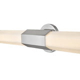 Facet Extra Large Vanity Light Polished Nickel By Hinkley Detailed View