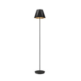 Facet Large Floor Lamp By Accord, Color: Organic Black, ,| Casa Di Luce Lighting